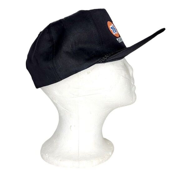 Vintage 76 Racing Gasoline Flat Bill Braided Strap Snapback Hat Cap Unisex NEW - Picture 3 of 9